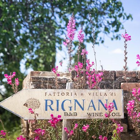 Fattoria Di Rignana Winery Bnb Греве-ін-К'янті Екстер'єр фото