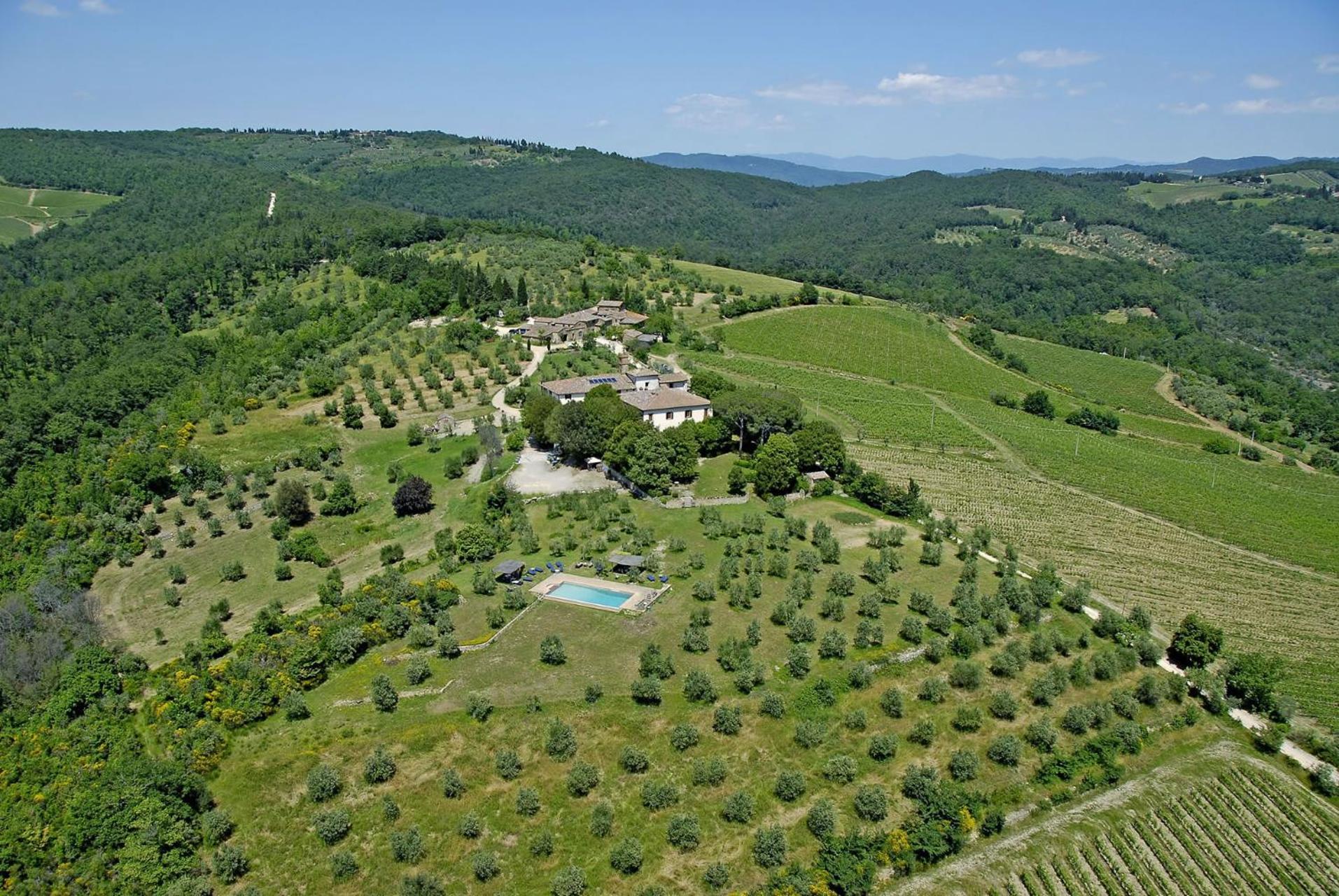 Fattoria Di Rignana Winery Bnb Греве-ін-К'янті Екстер'єр фото